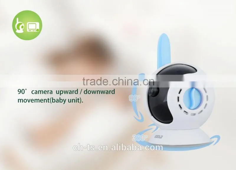 3.5" LCD Video Baby Monitor,Wireless Monitoring