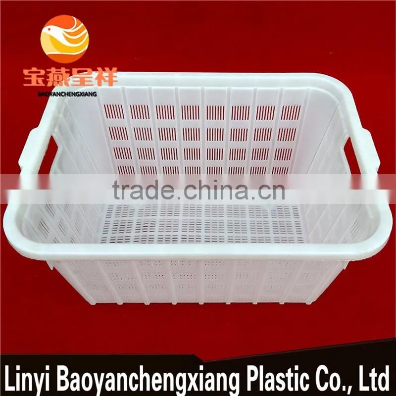 595x430x305mm plastic produce basket for turnover transportation