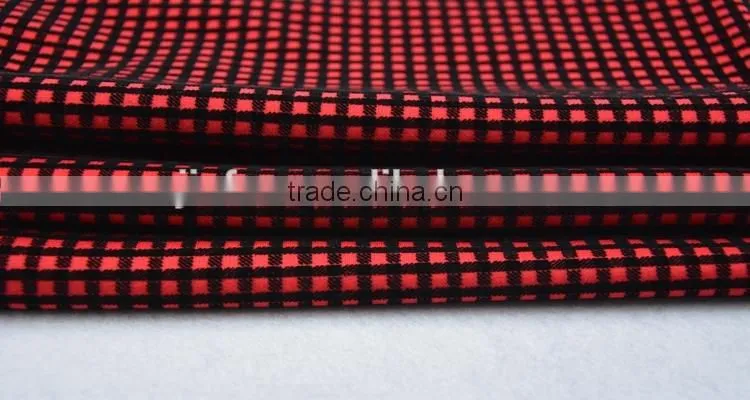Jiufan Textile Hot Sale Polyester Spandex Ponte Roma Flocking Fabric For Garment Stock Lot