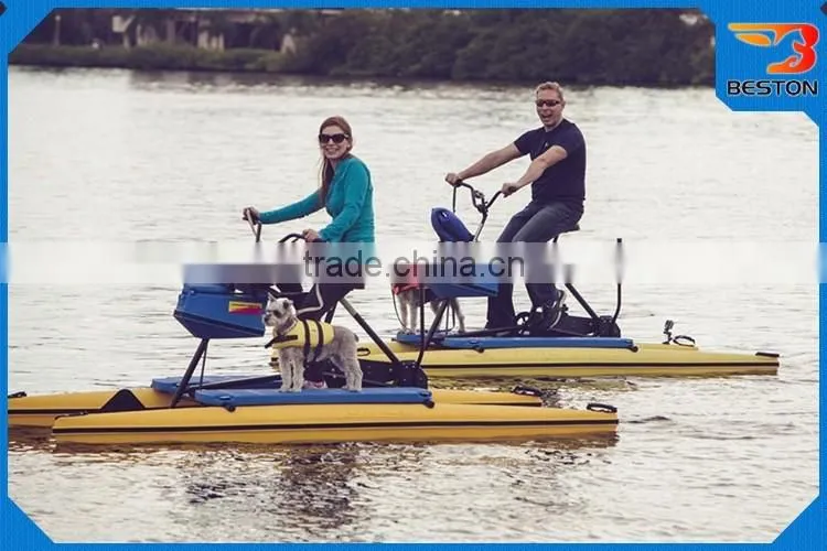Factory direct price water exercise bike/water bike pedal boats for sale
