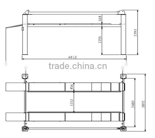 Wheel Alignment Car Lift