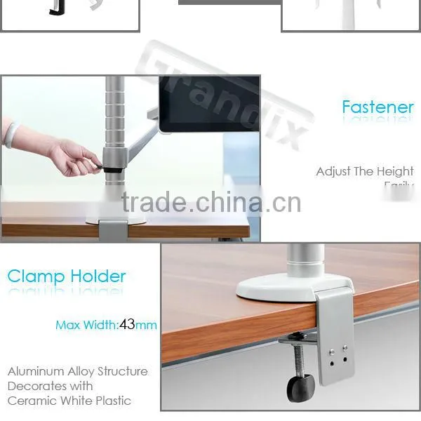 Computer monitor laptop arm stand