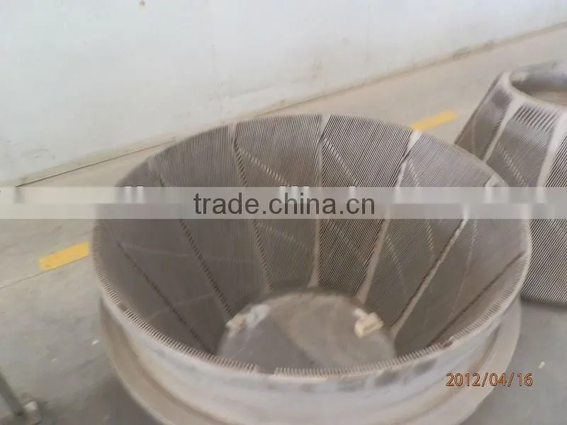 Refiner disc for paper pulp equipment