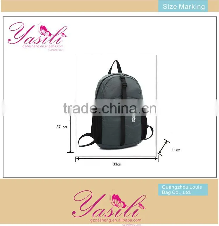 2014 new and fashional 511 military backpack, material polyester folding travel backpack