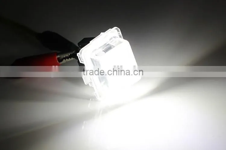 DC12V-30V ABS materials led license plate light bolts led license plate lamp truck for B enz