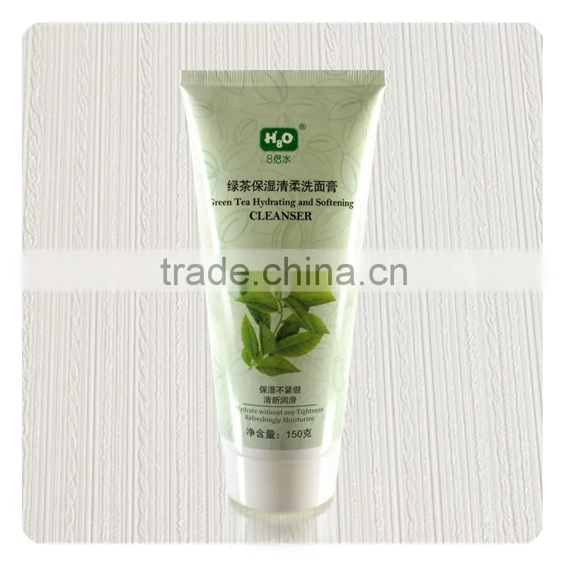 150g PE Tubes with Labeling Surface Handling for Facial Cleanser