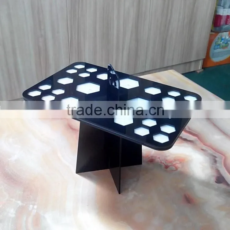Acrylic Display Rack for make up brush Drying Holder