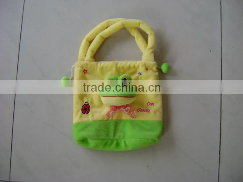 Cute monkey Shape customized Plush Animal Backpack for Little Girl/boy