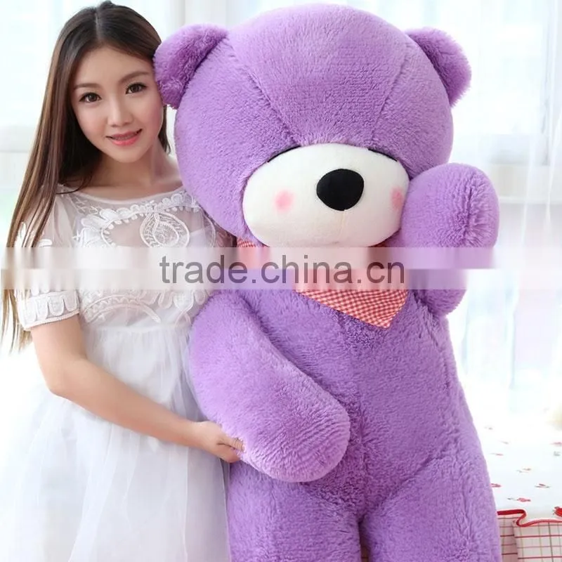 polyester warp knitted strechy pulsh fabric for making toys