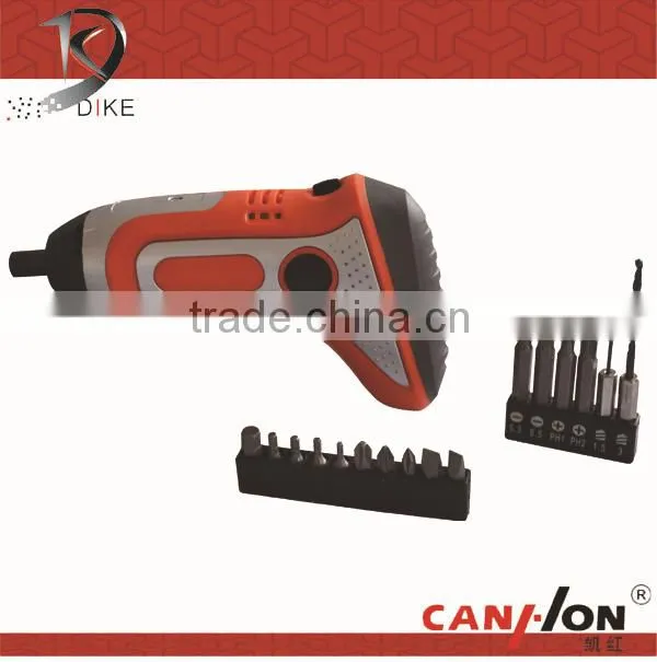 2-in-1 Cordless Adjustable Electric Drill and Screwdriver DK-19