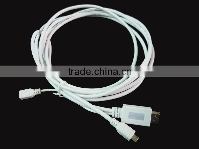 MHL Micro USB To HDMI Male Adapter Cable for S2 II i9100 Galaxy