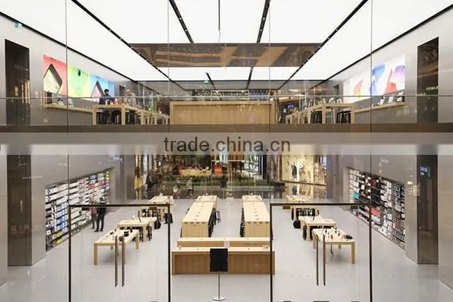 Custom new design fashionable retail computer shop decoration