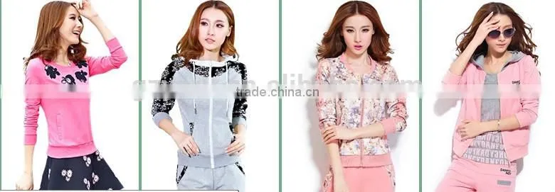 Women's embroidered sportswear/Lover's sportswear