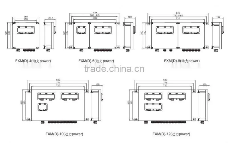 FXM(D)- Water proof dust proof corrosion proof illumination(power) distribution box