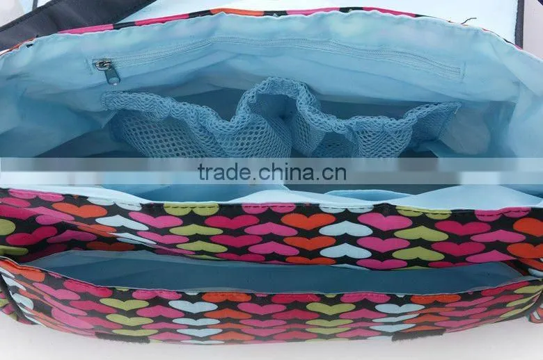 Multifunational Fashion Mommy/Mom/Baby Bags, 600D Oxford Summer Style Organiser Diaper Bags