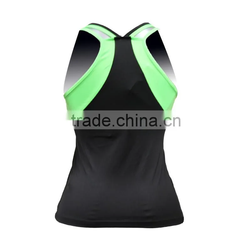 New Design Sexy Yoga Shirts for Women Made in China