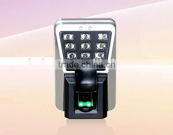 Fingerprint locks with waterproof and dustproof metal finger print and attendance system