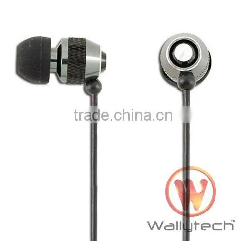 Colorful&Hot sale Metal Earphone For iPod For MP3 / MP4