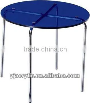 round acrylic coffee table