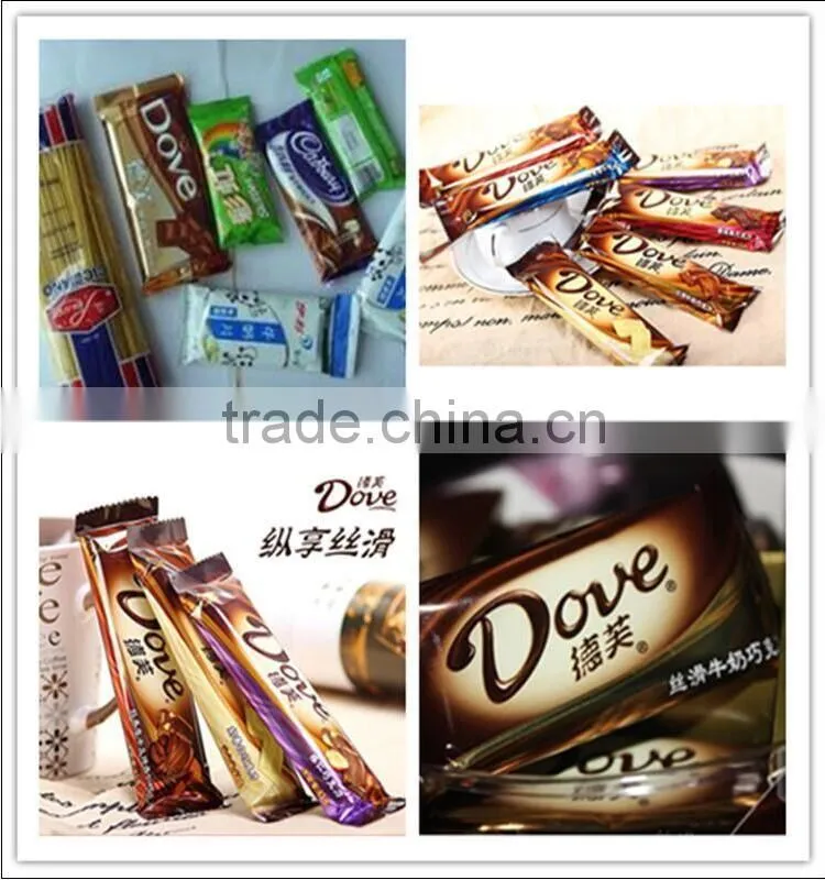 2016 new design quality assurancesmall chocolate wrapping machine