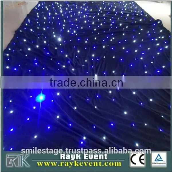 Event party curtain led lights curtain led display