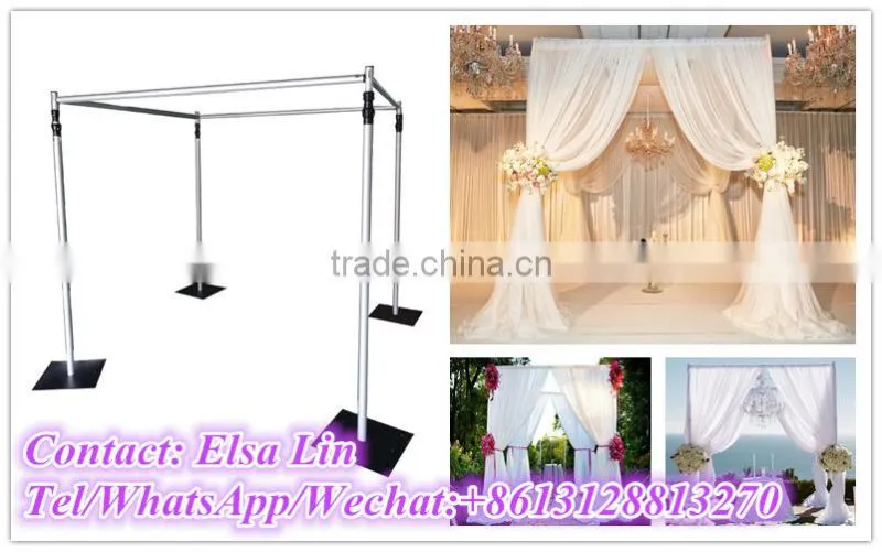 Singapore wholesale used pipe and drape backdrop curtain pipe and drape for sale