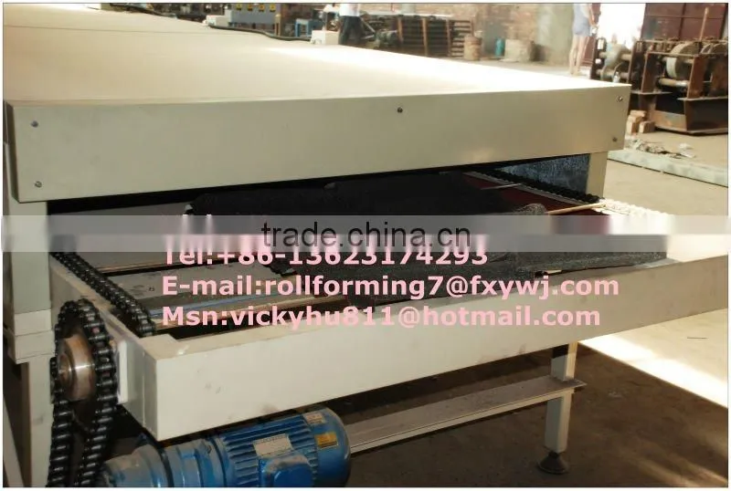 stone coated steel roof tile making machine