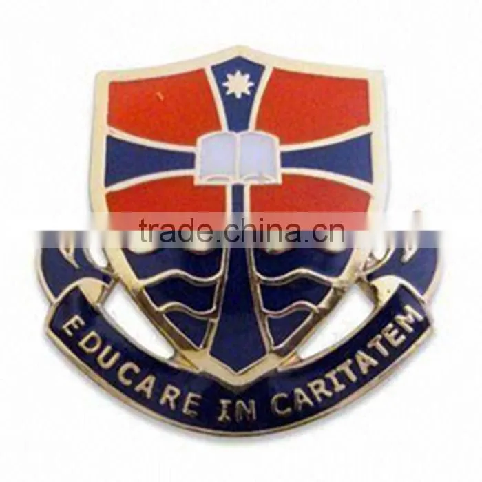 Free design metal button badge, made in China