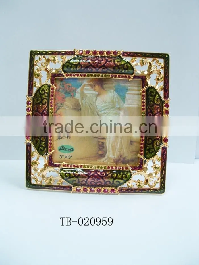 Metal photo frame, custom photo frame
