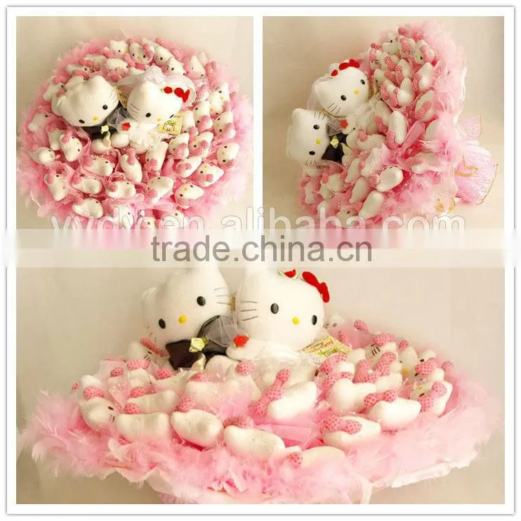 novelty product hello kitty flower valentine gift for her