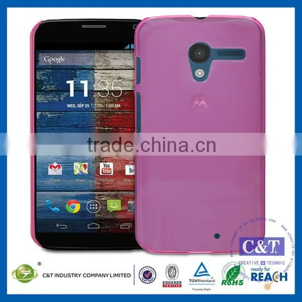 C&T Transparent Case/Cover for Motorola MOTO X