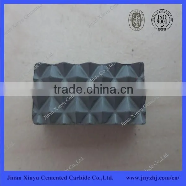 tungsten carbide gripper jaw insert for chuck jaw