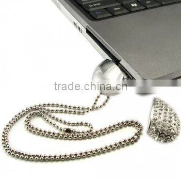 Hot !!! jewelry heart pendrive in different color