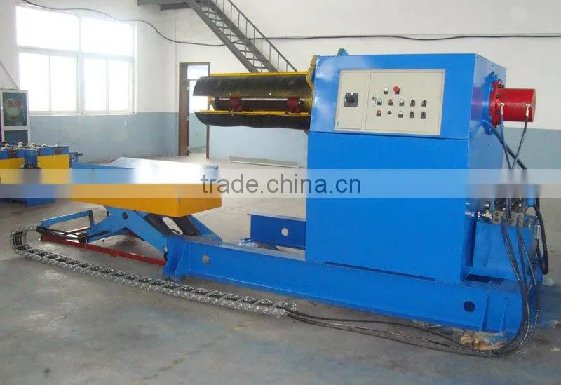 Hydraulic Uncoiler with Coil Car