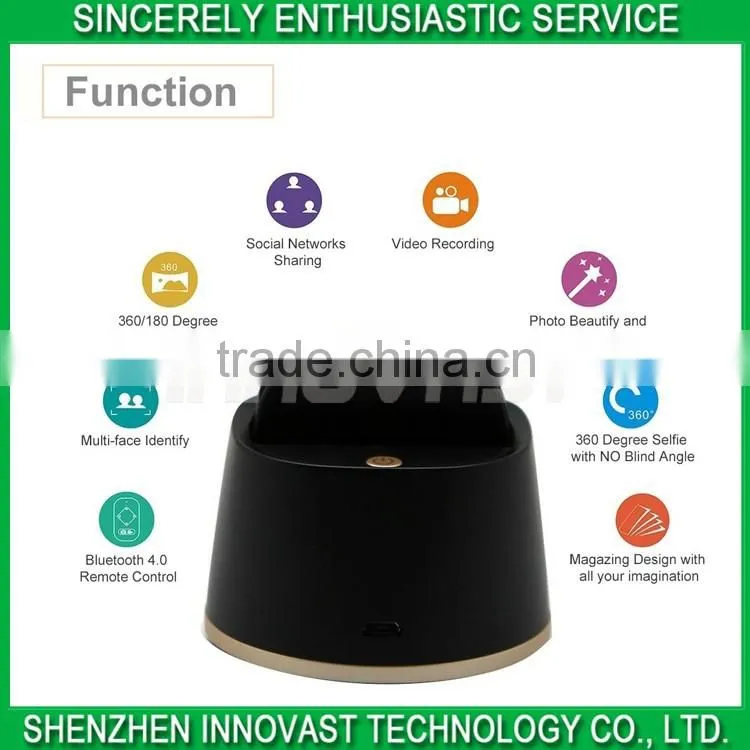 Hot Selling Self Timer Auto 360 Degree Swivel Smart Selfie Robot with Face Identify