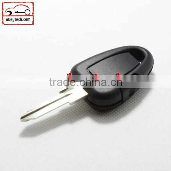 OkeyTech Fiat Iveco key shell 1 side button GT15R blade for flat key case for key fiat