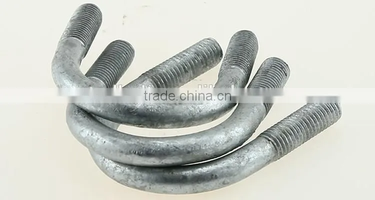 Quenched and Tempered Alloy saddle clamps U BOLT making machine