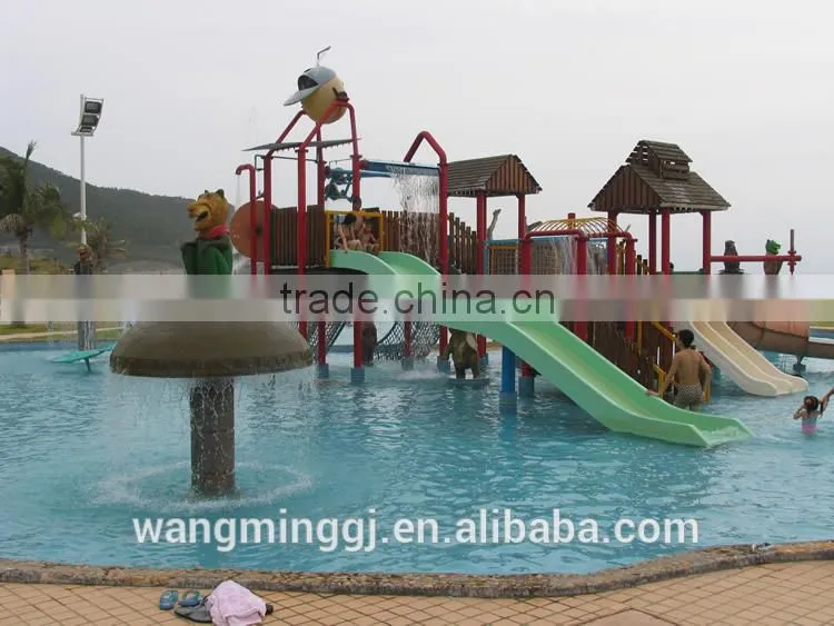 interactive familiy aqua house water park ride amusement equipment for sale