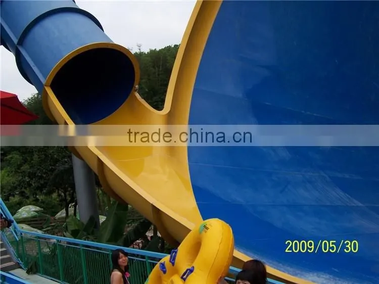 Hot Sale Big Tornado Fiberglass Water Slide Water Park equipment for Sale-Wangming International