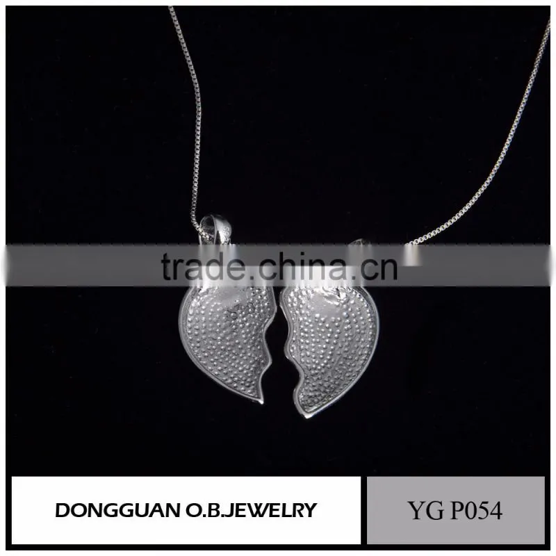 China Wholesale New Design Broken Heart Pendants for Party Jewelry On Alibaba Wholesale
