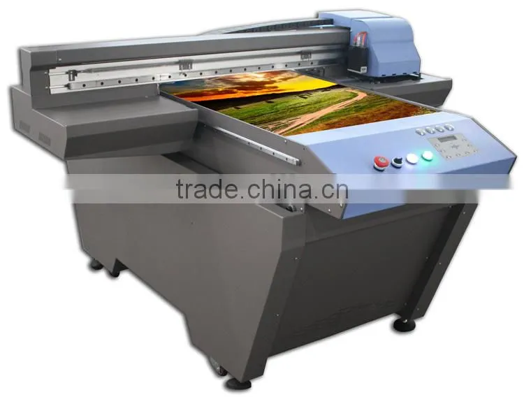 Pequena/A1 Format Glass Digital UV Printer NC-UV0612/Impresora digital UV por Vidrio/Imprimante UV numerique pour verre