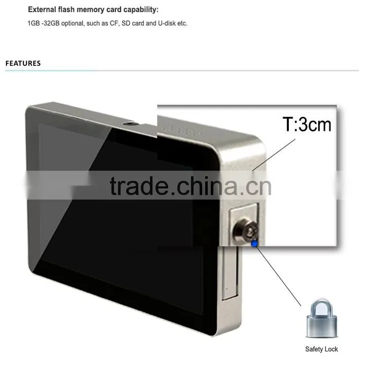 10.1" Wall Mount SD Card Video Player
