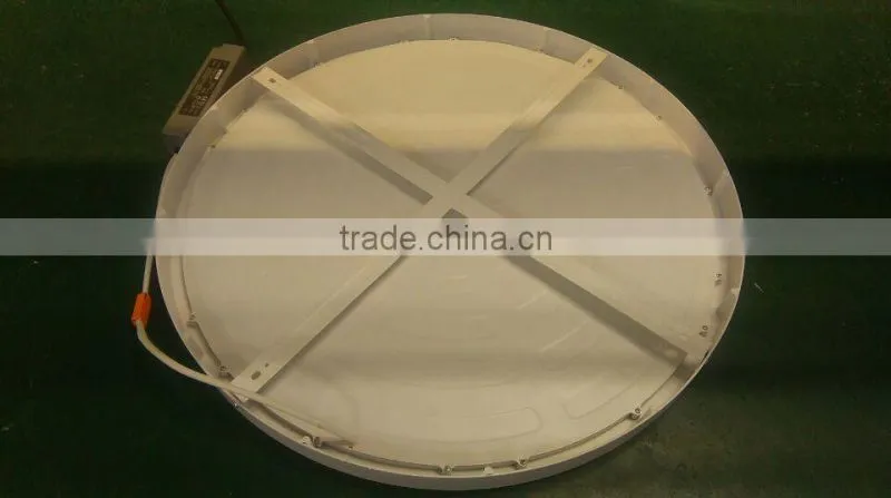Pure white 45W Surface Mount Dia600mm Round LED Panel with moso driver