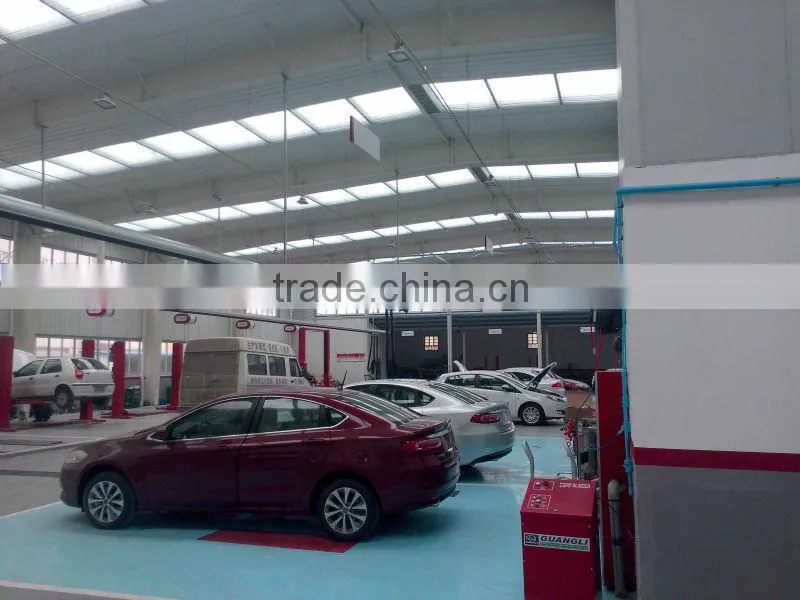 fast easy assembling large span steel structure