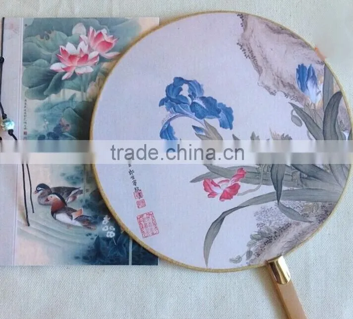 2015 New Hioliday Sale Event Party Supplies Paper Hand Fan Wedding Decoration