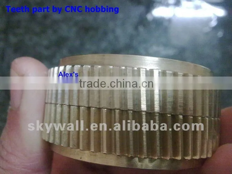 OEM durable high smoothness steel spur gear