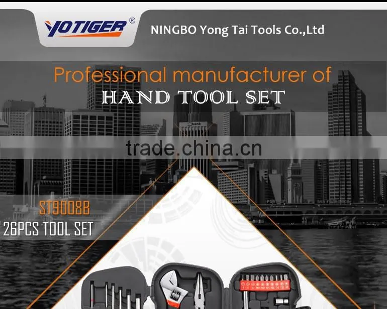 26Pcs Small Promotion Household Tool Set,Folding Tool Set