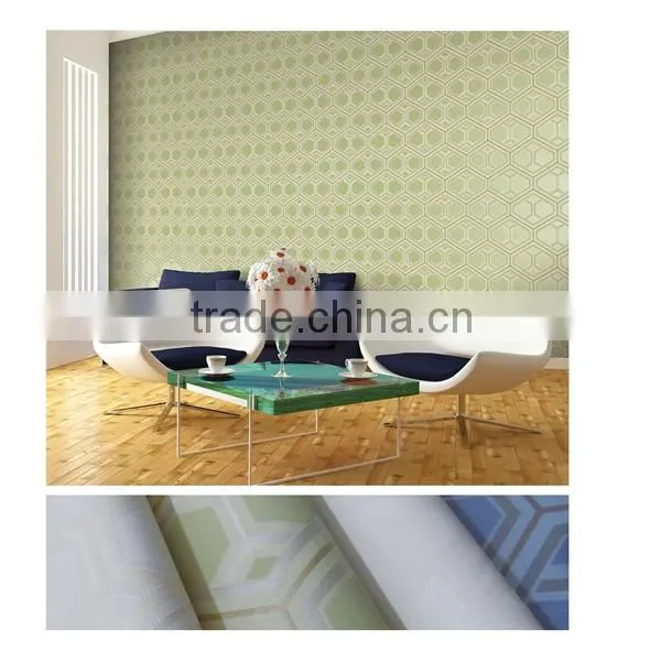 popular mordern pvc vinly wallpaper with DAMASK design