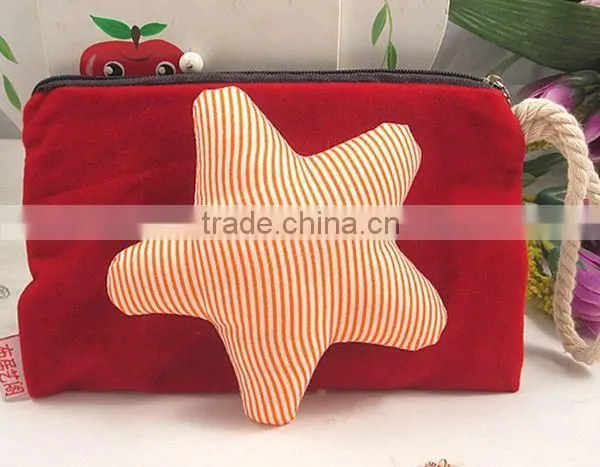 New Arrival Five-pointed Star Fabrics Woman Coin Wallet Wholesale ZTCW-0010