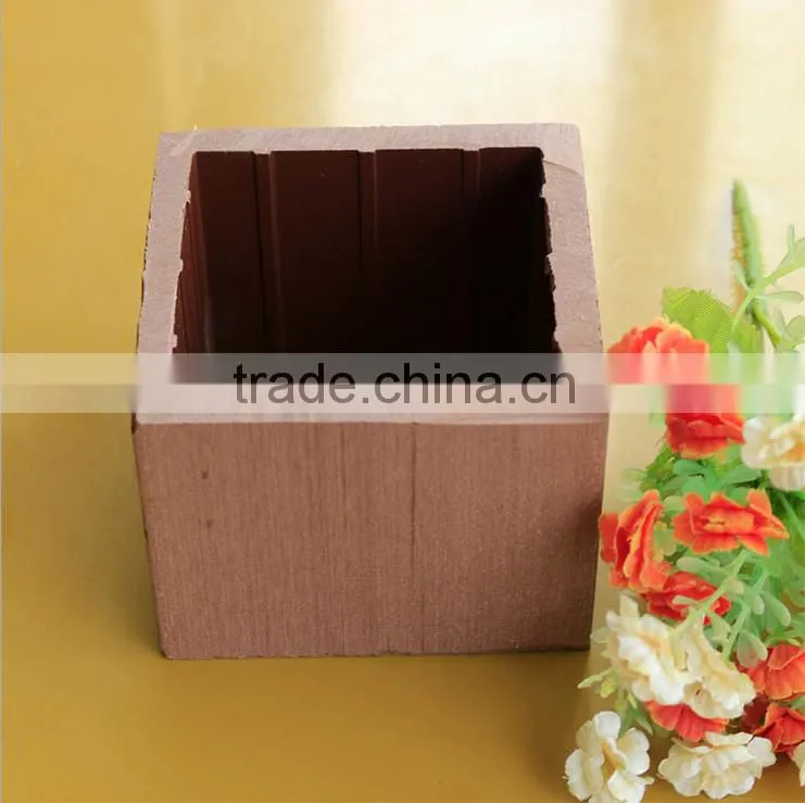 WPC high density WPC square timber for outdoor PE project